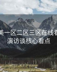 国产欧美一区二区三区在线看详尽导演访谈核心看点